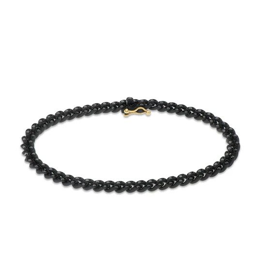 Bracelet Mano-J. Homme in Titane Diamante Black 1.26 Ct TNBG1001_15 - TNBG1001_15